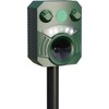 Solar Powered Animal Repeller Ultrasonic Dog Deterrent Waterproof Cat Repellent
