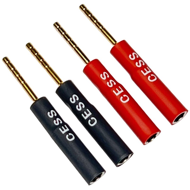 CNCESS CESS-053 Banana Plug to Pin Plug Adapter, 4mm Female