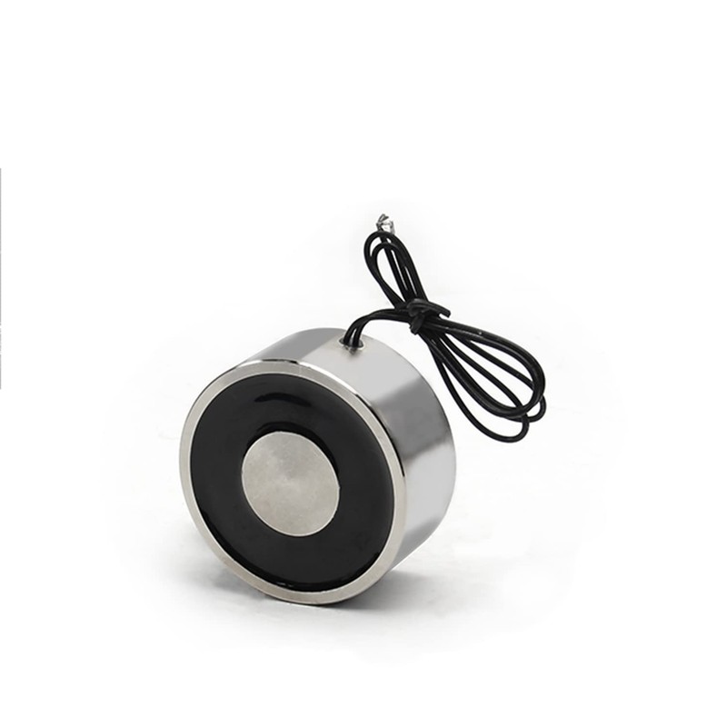 Fielect DC 12V 80Kg/176Lb Electric Lifting Magnet Electromagnet Solenoid Lift