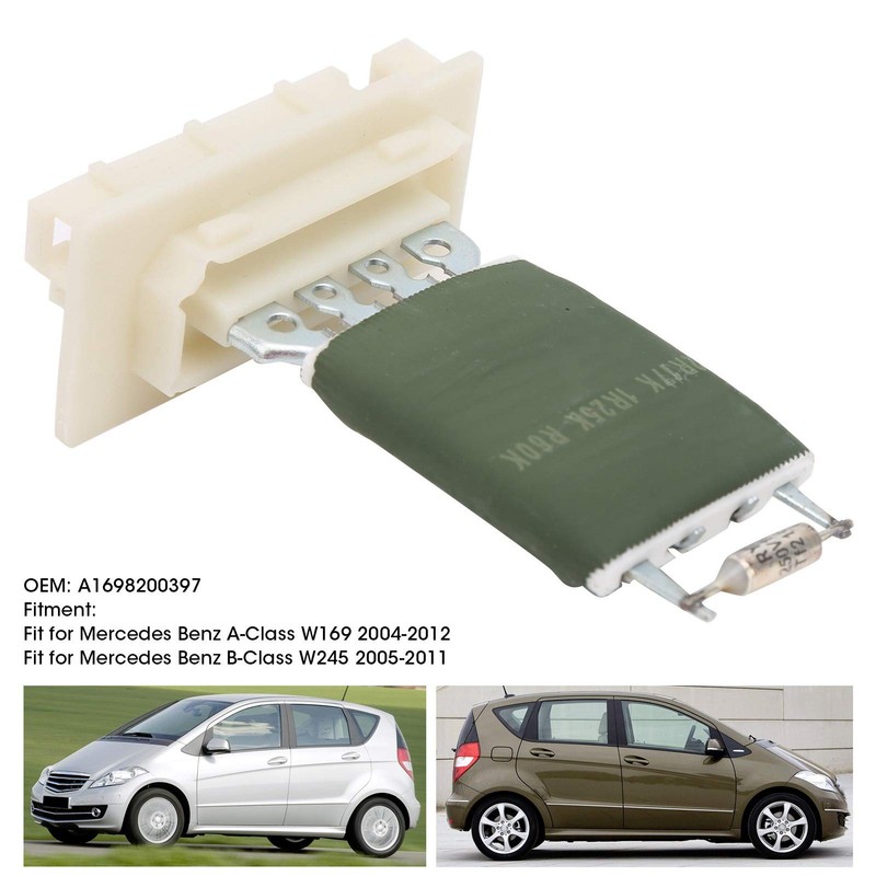 Blower Resistor, Professional Car Heater Blower Motor Resistor Replacement A1698200397