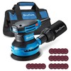 Dong Cheng 5-Inch Random Orbital Sander 3.2A 12800OPM Electric Palm