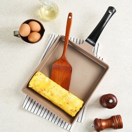 Queen Sense induction ceramic egg pan, square egg rolling pan, brunch pan, sharing pan / 퀸센스 인덕션 세라믹 에그팬 네모 계란말이팬 브런치팬, 나눔팬