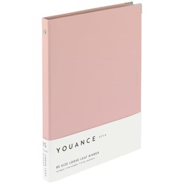 Maruman Yuance B5 Binder with 26 Holes, Light Pink F119-38