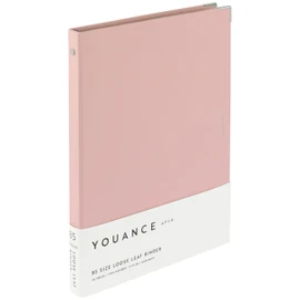 Maruman Yuance B5 Binder with 26 Holes, Light Pink F119-38