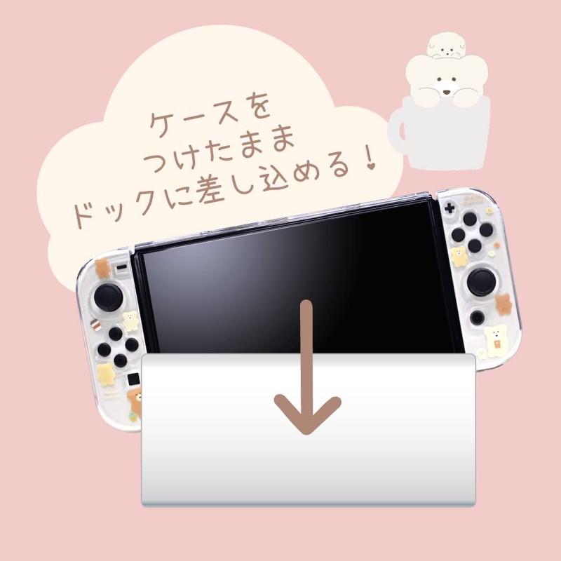 ALLONE ALONE ALONE OLED Switch Separate Type Clear Case #Unipo