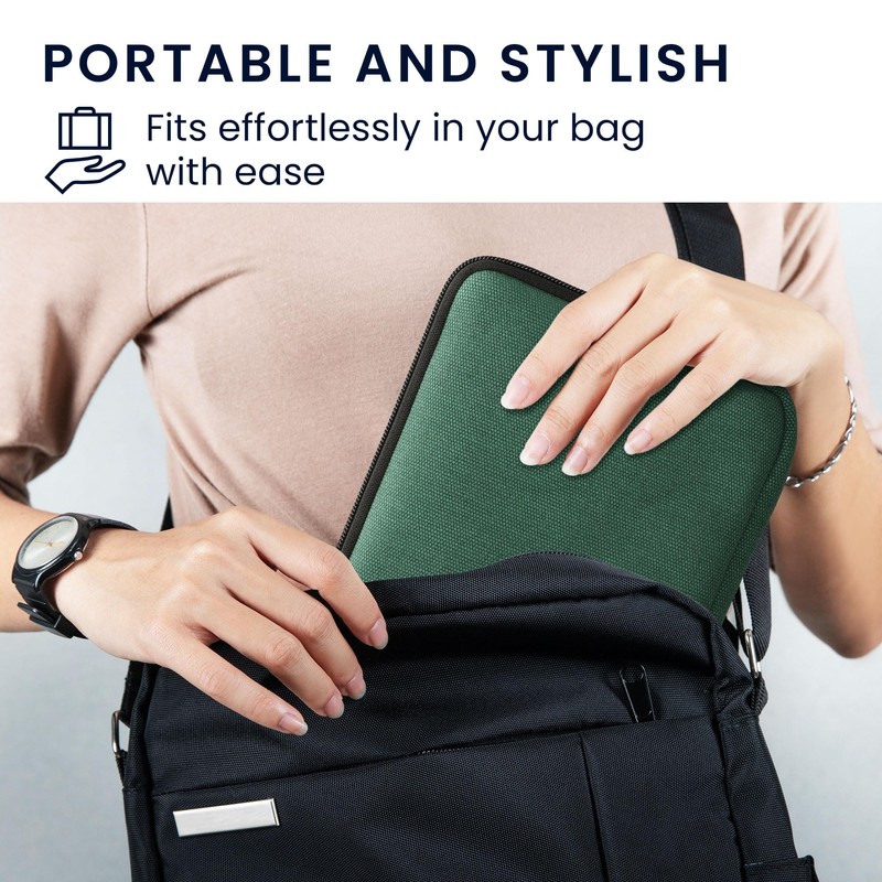 kwmobile Canvas Case Compatible with 6.8-7 Inch eReader Case -