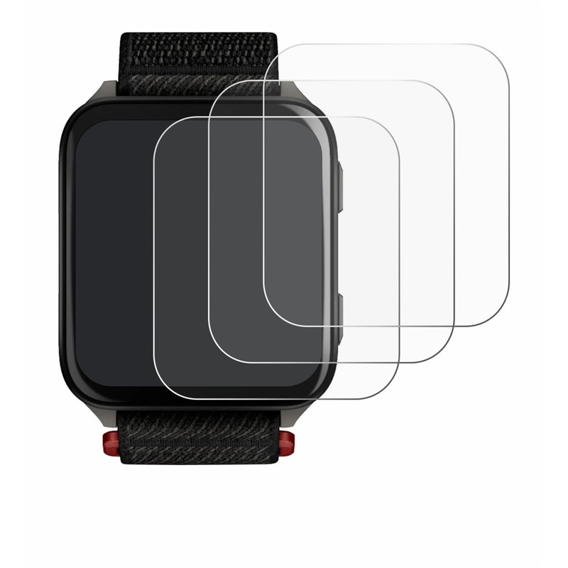 Savvies 6 Stück Schutzfolie für Garmin Venu X1 Displayschutz-Folie Ultra-Transparent