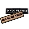 Bundle 2 Pieces - EmbTao in GOD We Trust Embroidered