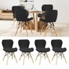 Plliocse Bar Stool Covers Curved Back Bar Stool Covers Set