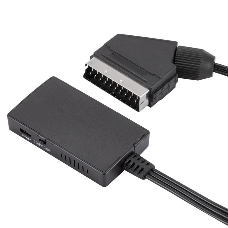 Scart to Compatible for High Definition Multimedia Interface Adapter Converter