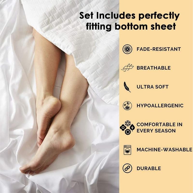 Rajlinen Split King Sheets Sets for Adjustable Bed - 100%