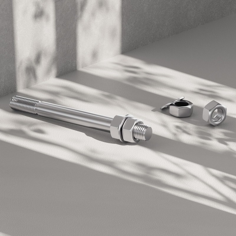 Standard Full-Floating Axle for Wheelbarrow Size 135x20 -120kg load