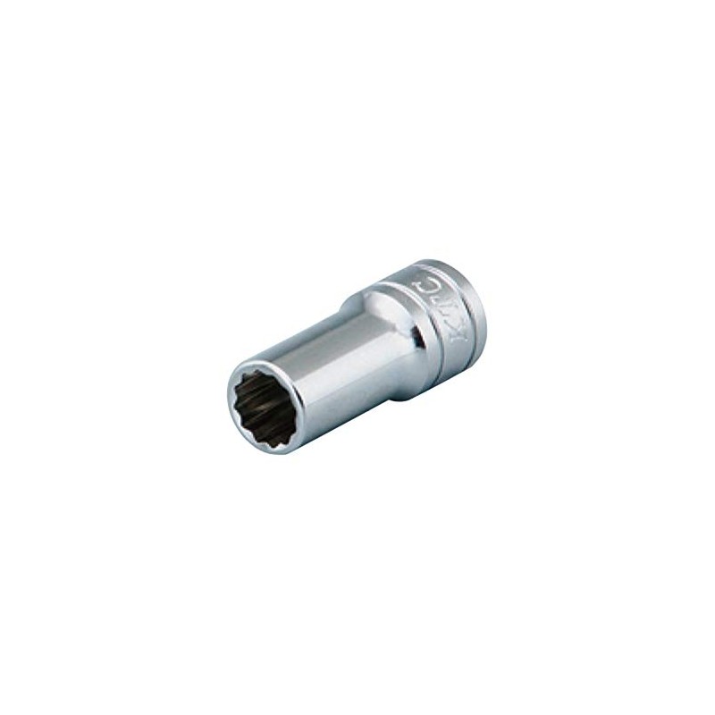 KYOTO TOOL (KTC) B3M-23W-S Semi-Deep Socket, 3/8 inch (9.5 mm)