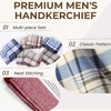 12 Pack Men's Handkerchiefs Cotton Handkerchief for Men Classic Assorted