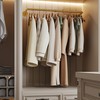 RSFMAS Wall Mounted Clothes Rack, Industrial Pipe Clothing Hanger 36