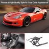 PIUGILH Car Console Gear Shift Panel Trim Cover for Corvette