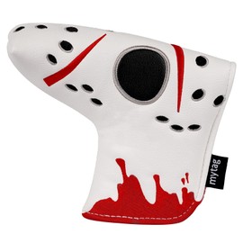 Golf Club Head Covers Blade Putter Cover Hockey Goalie Mask Strong Magnetic Headcovers Strong Protective Golf Club Cover