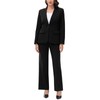 Lamgool Women's 2 Piece Pant Suits Dressy Blazer Wide Leg