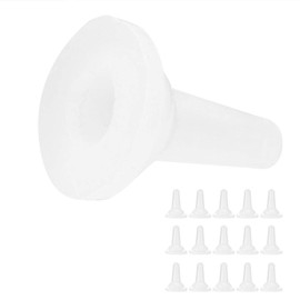 Cikonielf 15pcs Pet Nursing Nipples Safety Soft Feeder Accessories for Feeding Newborn Kittens and Puppies