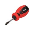 PZ2 x 38mm Pozi Stubby Screwdriver with Magnetic Tip and