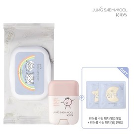 Jeong Saemmul 키즈 마일드 선스틱 17g + 키즈 클렌징티슈30매 + 기프트 Kids Mild Sunscreen Stick 17g + Kids Cleansing Wipes 30 Sheets + Gift