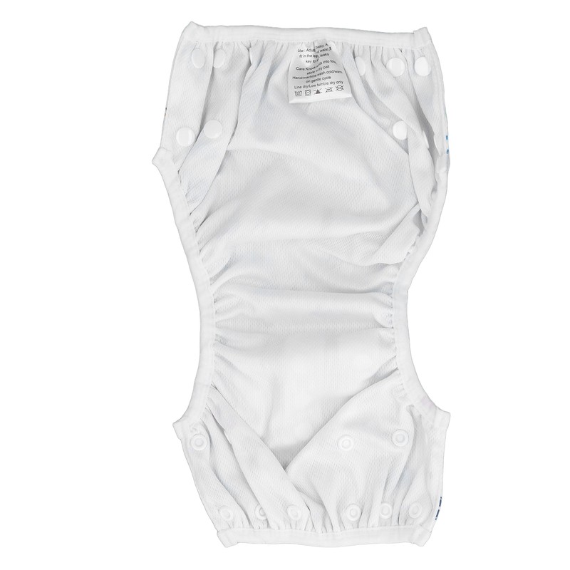 2PCS Baby Swim Diapers Soft Breathable Waterproof Adjustable Leakproof Swim