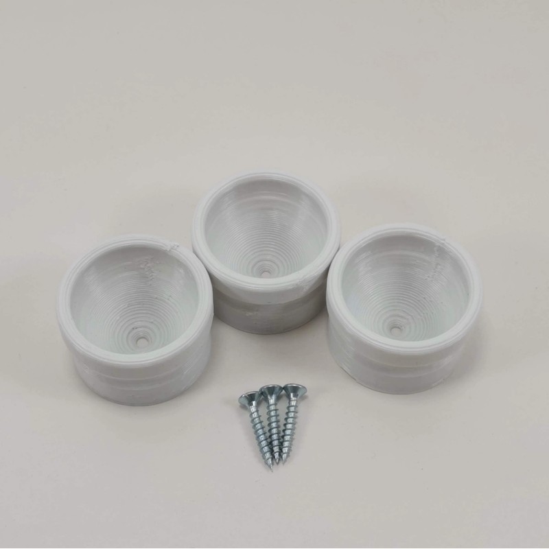 Dampener Feet Squash Ball Topper (1 x White)