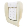NLQR Driver Side Bottom Replacement Seat Cover Cloth Tan &