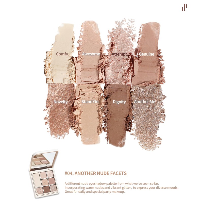 Heart Percent Dote On Mood Eye Palette Dot On Mood