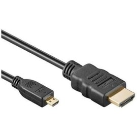 HDSupply High Speed HDMI Cable with Ethernet HDMI A Male (19-Pin) to HDMI A Male 19-Pin 2x Shielded Gold-Plated Contacts