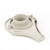 LST 2 x condensation chimney cap light grey heater for