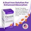 Feosol Complete Iron Supplements 30 Count High Absorption For Adults