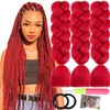 LILYKA SHOW 3 Packs 24 Inch Braiding Hair Extensions for