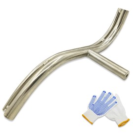 Curved Lathe Tool Rest 5/8 Inch Post Stainless Steel Tool Rest for Wood Lathe, Special-Shaped Wood Lathe Tool Rest for Bowl Turning