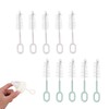 10 PCS Nipple Brushes Pacifier Cleaning Tools Small Bottle Brush