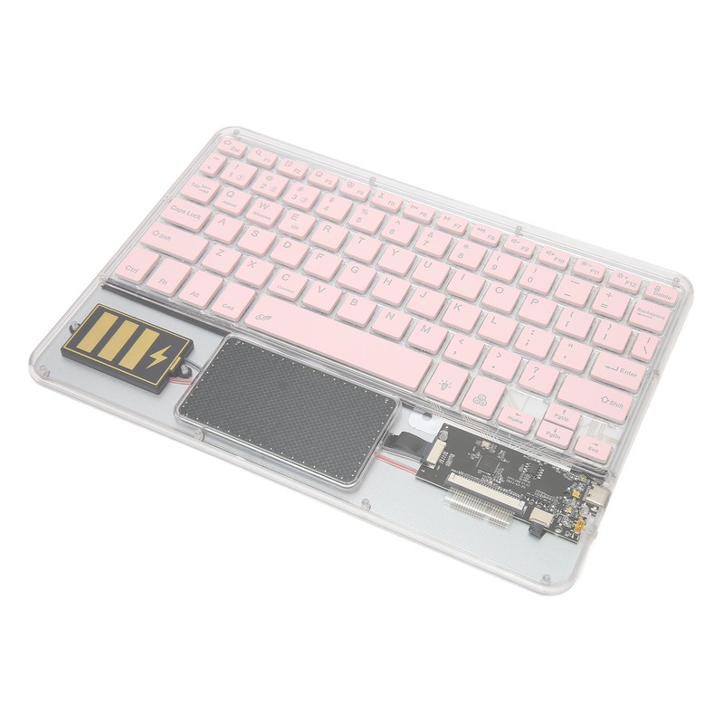 Wireless Bluetooth Keyboard Multifunctional Acrylic Keyboard for Windows for Android
