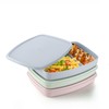 Bento Lunch Box for Kids and Adults – 3-Pcs Large