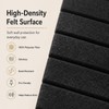 Corodo 48"x48" Large Felt Bulletin Board Tiles for Wall, 16