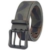 White Fang BT895 Men's Belt, Double Pin Buckle, Casual, Fashion,
