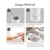 Automatic Dog Paw Washer Rechargeable Soft Bristles Adjustable Electric Dog