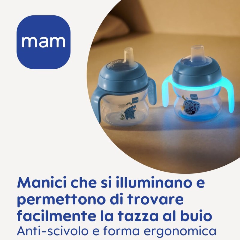 MAM Hold My Bottle Handles for Baby Bottles, Compatible with
