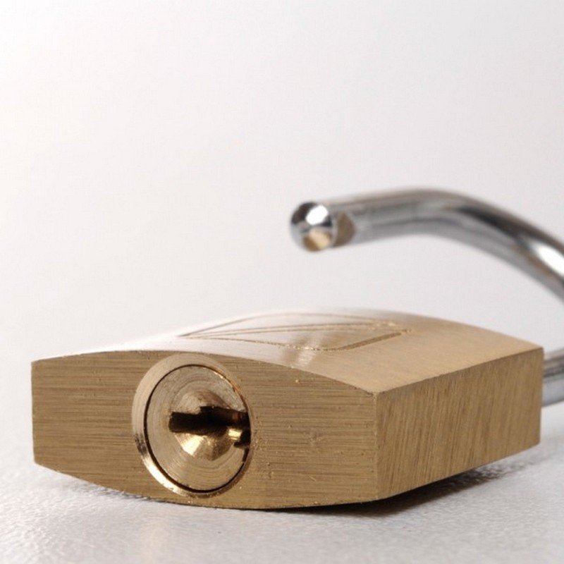 Travel Blue Security Vorhängeschloss Brass – Shackle Width 20 mm