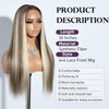 Joedir 13x4x4 Lace Frontal Wig 26 Inches Long Straight Free
