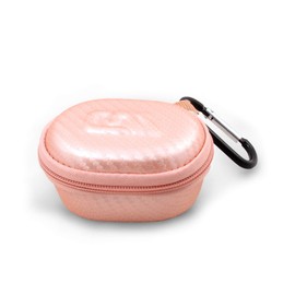 CASEMATIX Travel Case Compatible with Plaud Notepin Ai Wearable Voice Recording Transcription Device and Charging Dock Accessories - Includes Rose Gold Case Only