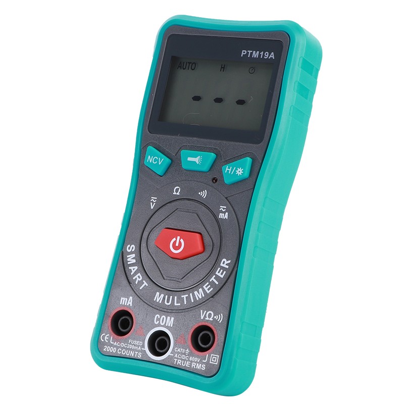 PTM19A LCD Display Digital Smart Multimeter DC AC Voltage Current