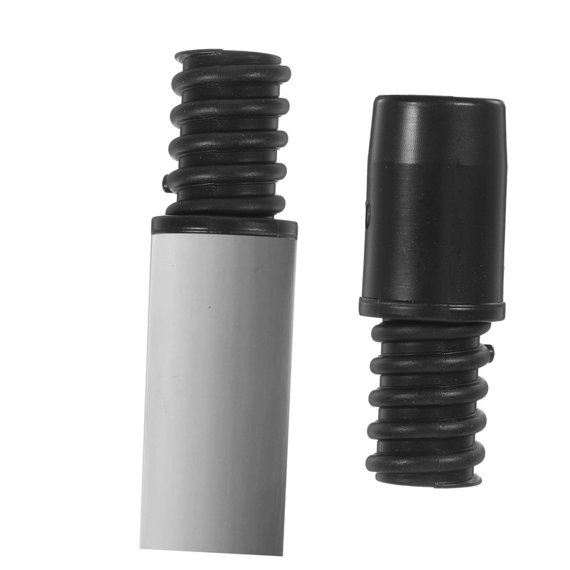 Healeved Household Sweeper Extension Pole Attachments Broom Handle Threaded End