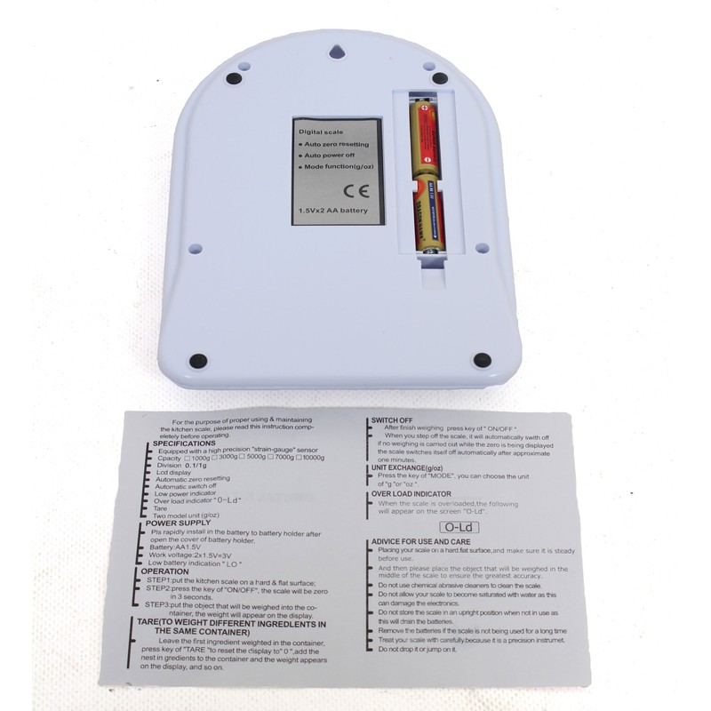 10kg Digital Electronic Kitchen Scales Post Office Parcel Weighing Mailing