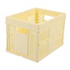 BIUDECO Stackable Storage Box Wicker Storage Bins Small Items Holder