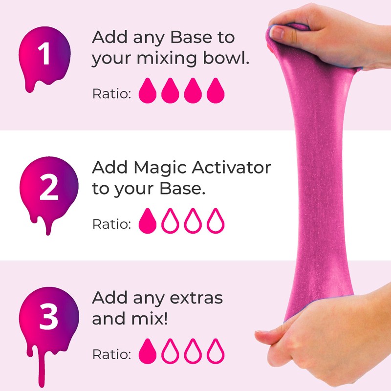 Slime Creator - Glitter Base - Rich Yellow | 180ml