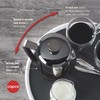 Copco Pro 15-Inch Lazy Susan Turntable, Non-Skid Pantry or Cabinet